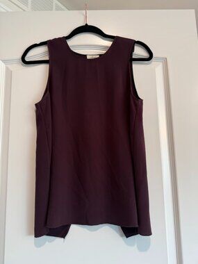 Aritzia Wilfred Plum Sleeveless Blouse | Size XS